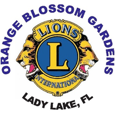 Orange Blossom Gardens Lions Club Logo